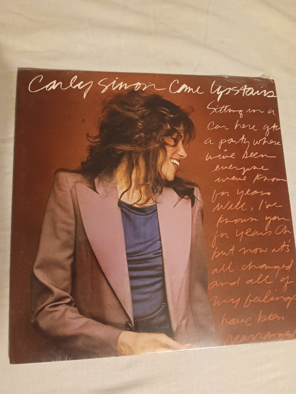 Carley Simon Come Upstairs Vinyal Record